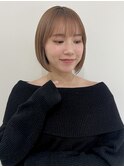 ナチュラルコンパクトボブ