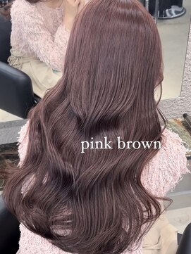 ペレ 栄 アネックス(PELE栄ANNEX) 韓国 くびれロング レイヤー ワンホンヘア 小顔前髪