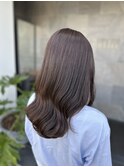 透明感7トーンで作るグレイブラウンカラー