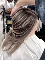 シエラ 心斎橋(CIERA.)&nbsp;アプリコットオレンジハイライトカラーミルクティーベージュ