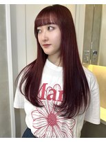 アイユー(ii+U) レイヤーカット　チェリーレッド
