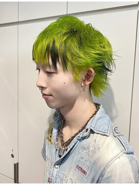 ロンドアンメゾン 原宿(Lond un Maison.) 韓国/スパイキーショート/マッシュ/ブリーチ/デザインカラー