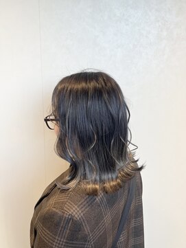 サロウィン 大宮Crest店(SALOWIN) ブリーチ伸びかけのワンカラーでのアッシュグレー！
