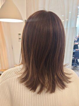 レプリカ(REPLICA +brucke) 白髪ぼかしハイライト