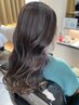 カット+ハイライトカラー（全体カラー）+トリートメント　￥21,450
