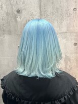 エゴ 池袋(EGO) ペールブルー/ボブウルフ/レイヤー