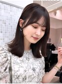 似合わせ顔周りカット前髪カット/サイドバング/銀座