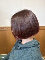 ラゾスタイルワークス(LAZO style works)&nbsp;エンドカラーで魅せるボブ