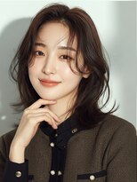 ライクバイコトナ 越谷(RIKE by kotona)&nbsp;ミディアム20代30代ストレートレイヤー前髪なし前髪あり越谷