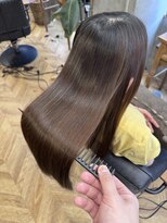 ブリーエ(brille) やわらかグレージュ髪質改善カラー