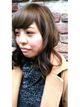 メルシー(Merci) ☆個性派♪グレージュ＋ツートーン☆