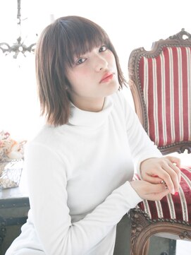 リリアン 表参道(relian) 切りっぱなしボブ！《relian表参道でこなれスタイル》