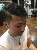 剃り込みアシメヘア