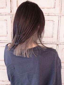 ロリム(RorriM) インナーカラー スモークベージュ ダブルカラー