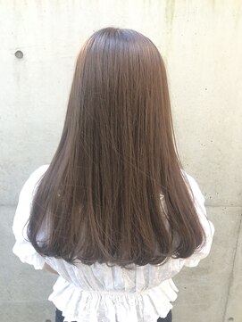 ロンドアベニール 北千住(Lond avenir) 大人可愛いストレート☆ マットベージュ　西田大樹