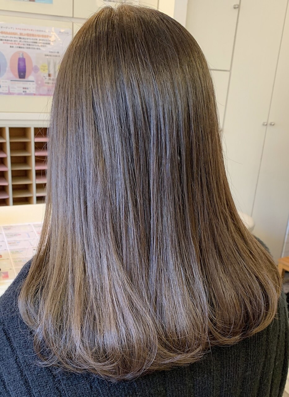 【平日3名限定】カット＋カラー＋Aujuaトリートメント　\13000