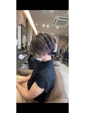 ユニキス 泉店(HAIR&MAKE UNIXIS) 高橋儀典 ハンサムショート