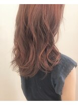 モルニ(MORNI)&nbsp;レッドブラウン_マロンベージュ Aラインボブ かきあげ