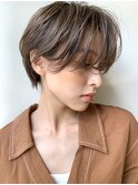 大人かわいい×マッシュショート【フェザーバング】