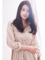 マッシュアンドマッシュアヴェダ ららぽーと福岡店(mash&mash AVEDA)&nbsp;20代30代40代◎重めのロングカール/髪質改善/白髪染め