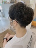 メリハリパーマスタイル