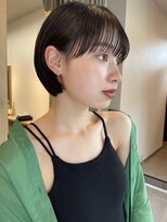 サンド 表参道(sand)&nbsp;大人可愛い20代30代40代ナチュラルショートボブ前下がり