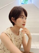 ワン バイ ジエクト(One by The Ect)&nbsp;大人可愛い20代30代40代前下がりショートボブ丸みショート◎