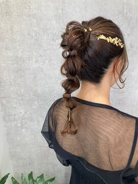 ヘアーワークス ボナ(HAIR WORKS bona.) 簡単ヘアセット#21