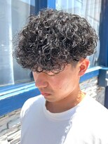 メンズココ 清澄白河店(MENS COCO)&nbsp;ツイストスパイラルパーマ波巻きスパイラルパーマツーブロック