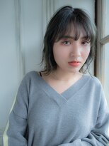 サロン ド ウィズ 西船橋店(Salon de With)&nbsp;外はねミディアム/シルバーアッシュ◎30代40代50代