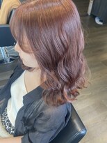 ベル バイ マグ 諏訪店(belle by Mag)&nbsp;20代30代大人可愛い髪質改善ピンクベージュ透明感