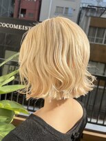 テラス 銀座(terrace)&nbsp;ブロンド/ブリーチ/ベージュ/ハイトーン/ボブ/20代/30代/銀座