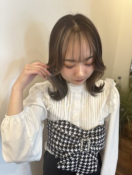 ヘアーラウンジルシェル(HAIR LOUNGE Le ciel) 【お顔周りがかわいい！】フェイスフレーミング