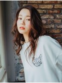 ロングのラフミックス巻きスタイル☆