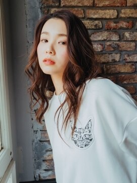 キューブ(HAIR MAKE Cube) ロングのラフミックス巻きスタイル☆