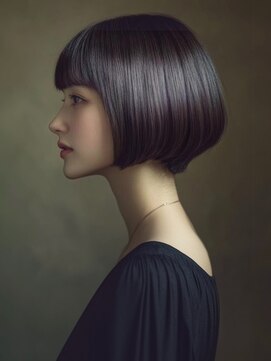 アルトリスト(Altruist Aging×HAIR&SPA) ★ダークアッシュ大人ガーリーボブ着物似合わせカット/髪質改善