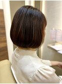 髪質改善ボブ