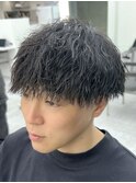 ツイストスパイラル/波巻きスパイラルパーマ/マッシュショート