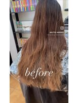 グリッター (Glitter) 30代40代50代60代☆ロングスタイル×カシスレッド