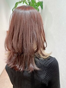 マミーコー イオン店(Mammy Co.)の写真/女性スタイリストならではの細やかな気配りで似合うカラーをご提案♪流行りのインナーカラーもお任せ◎