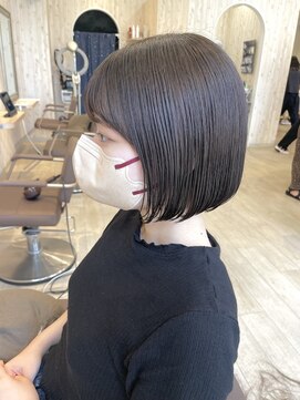 ルーム 郡山店(ROOM) ミルクブラウン×まとまるボブ♪