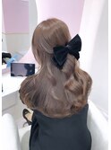 韓国ヘーゼルブラウンベージュ#レイヤーカット#髪質改善#前髪
