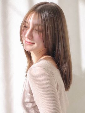 アイニティ 緑地公園(Inity) [Inity]美髪ワンカールレイヤーカット×くすみベージュ[豊中]