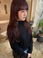 ユッカ 梅田(YUCCA)&nbsp;【 YUCCA 】大人可愛い姫カット/暖色カラー/ボルドーカラー