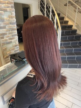 ブリッジ バイ ネオリーブ 綱島店(bridge by neolive) ブリーチなしオレンジカラー