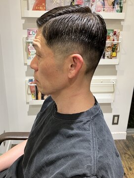 ミーサ バイ ブレイク(mysa by BREK) men'shair/刈り上げ/黒髪/ツーブロック/アップバング