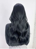 ロング顔周りレイヤーくびれヘア美髪_ba539422