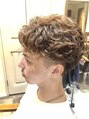 アーサス ヘアー デザイン 那覇おもろまち店(Ursus hair Design by HEADLIGHT)&nbsp;メンズ人気モテヘア　ハイトーンアッシュ系波パーマ☆