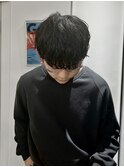 ブルーブラック/スペインカール/スパイキーショート/渋谷