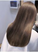 40代50代髪質改善トリートメント艶感ストレート透明感ロング